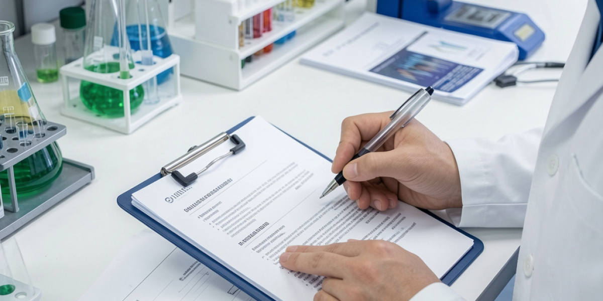 profissional analisando documento de assuntos regulatorios